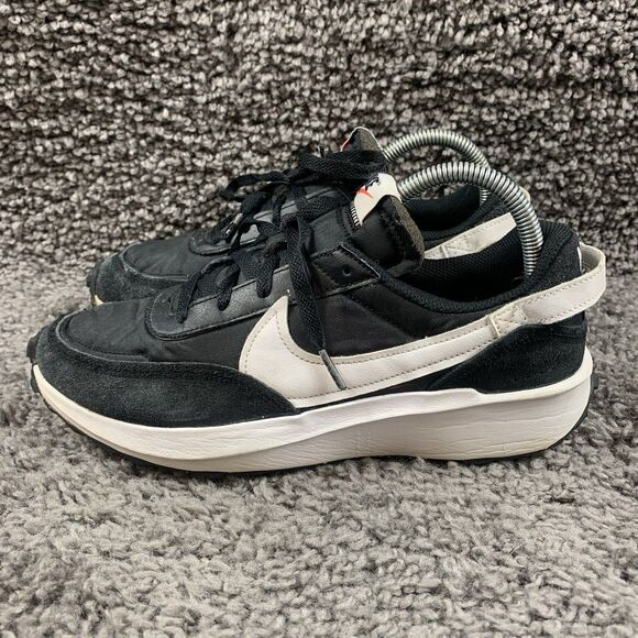 Nike Waffle Debut Men's Size 8 Black - Picture 1 of 8